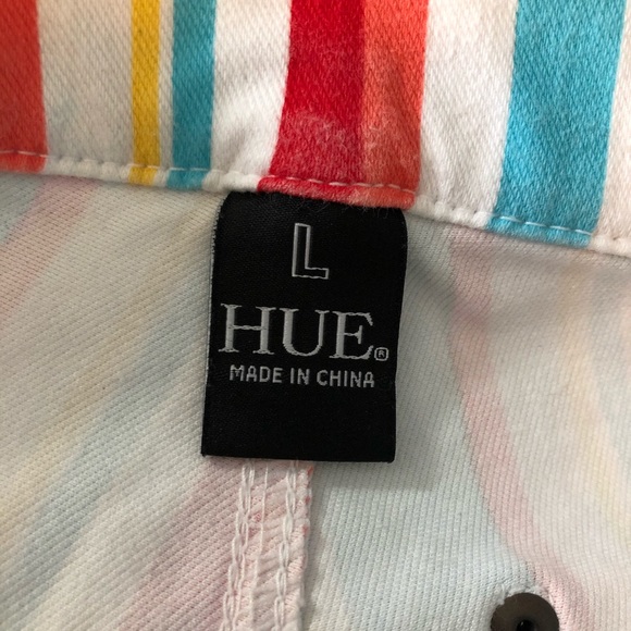 Hue Colorful Stripe Jeggings - Picture 4 of 5